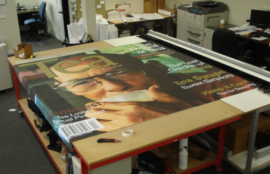 Tea Magazine Poster for New Launch