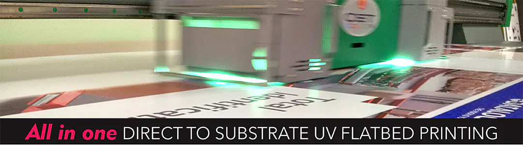 Direct to substrate UV Printing