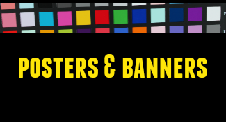 posters and banners